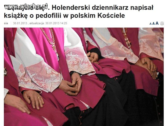 Napisał książkę o pedofilii