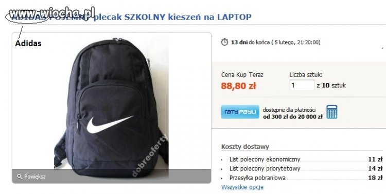Adidas czy Nike