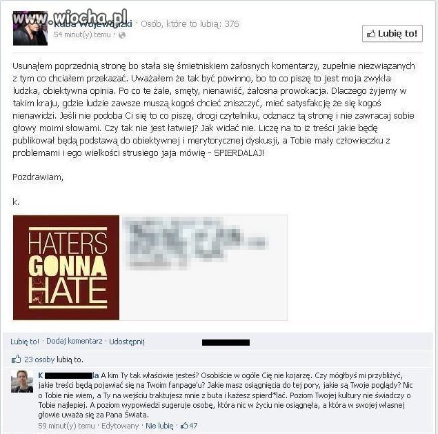 Internauci atakują biednego "żuczka" Wojewódzkiego