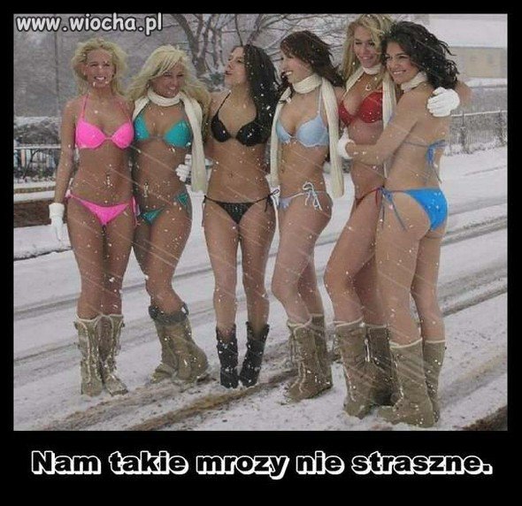 Bo mrozy nam nie straszne.