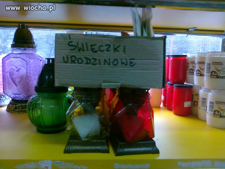 Świeczki urodzinowe !