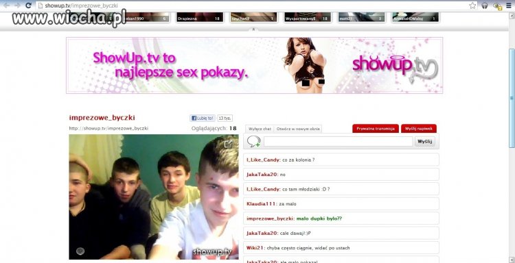 Show w wykonaniu "Imprezowych Byczków"