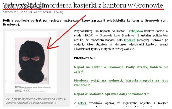 Portret pamięciowy mordercy.
