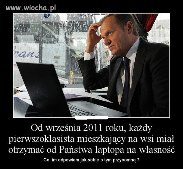 A co dostał ? 