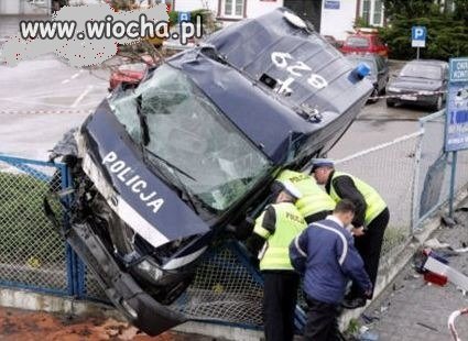 A za nowy radiowóz zapłacą podatnicy...
