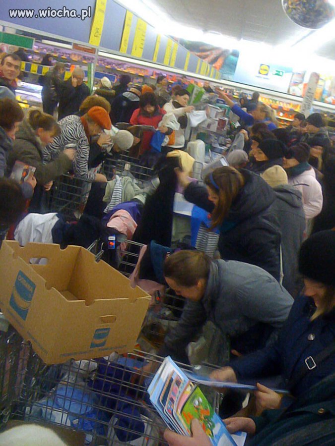 Lidl Lubliniec godzina 9.00