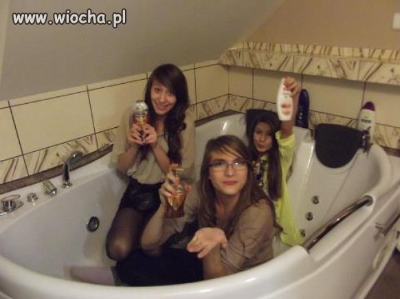 Sylwester w wannie?
