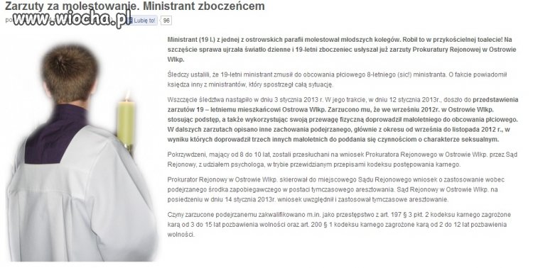 Jak tu teraz puścić dziecko do kościoła,