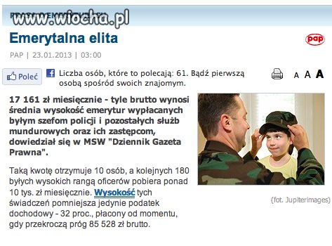 Witaj w Polsce, kraju bogatych emerytów!