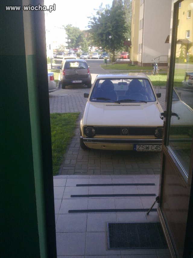 Do klatki by wjechał gdyby tylko mógł...