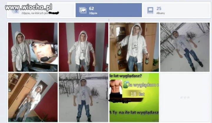 11 lat. Lans na puste butelki po piwie, plazmę. 