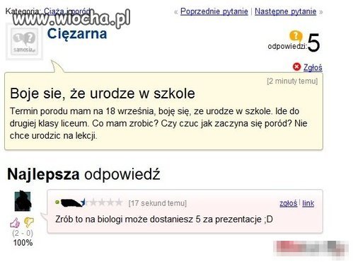 Ciężarna dziewczyna i jej obawy 