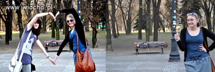Słit focia z bezdomnym