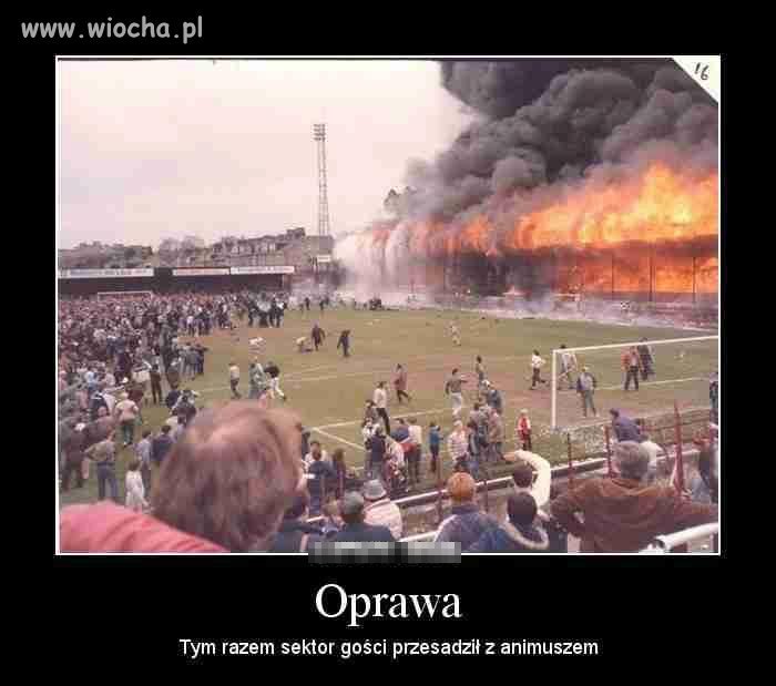 Piękna oprawa Kibiców