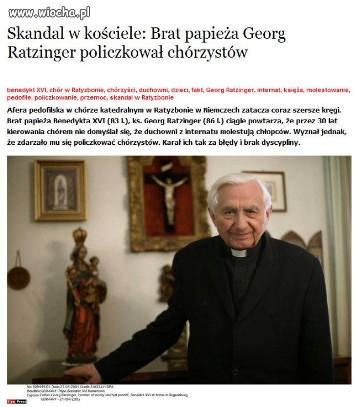Brat papieża ...