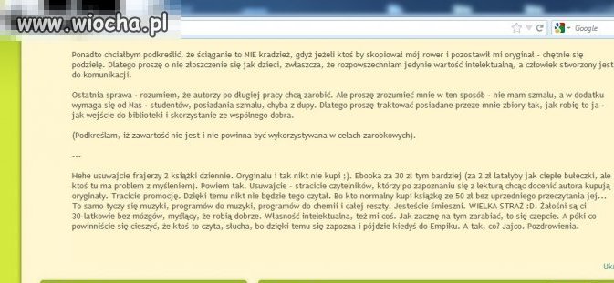 "Własność intelektualna", czyli wymysł bogatych