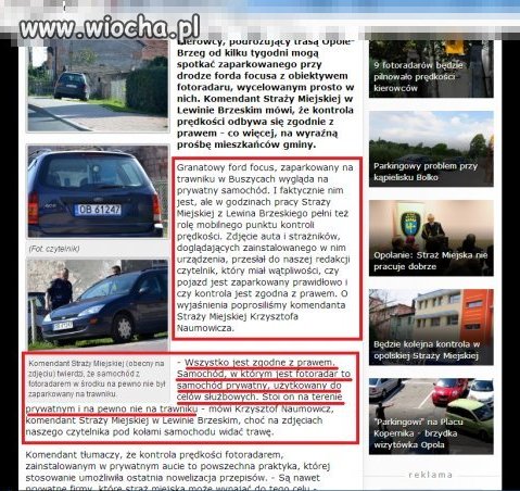 P***bana straż miejska 