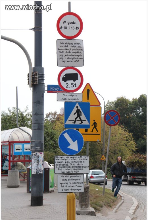 Trza zrobić miejsce na...