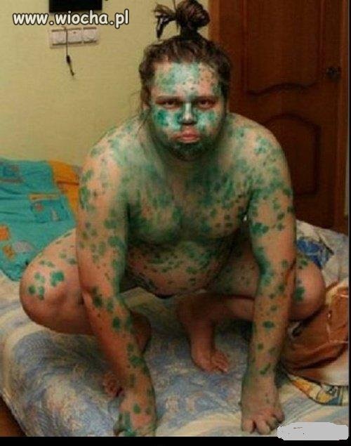 Zielony ludek.
