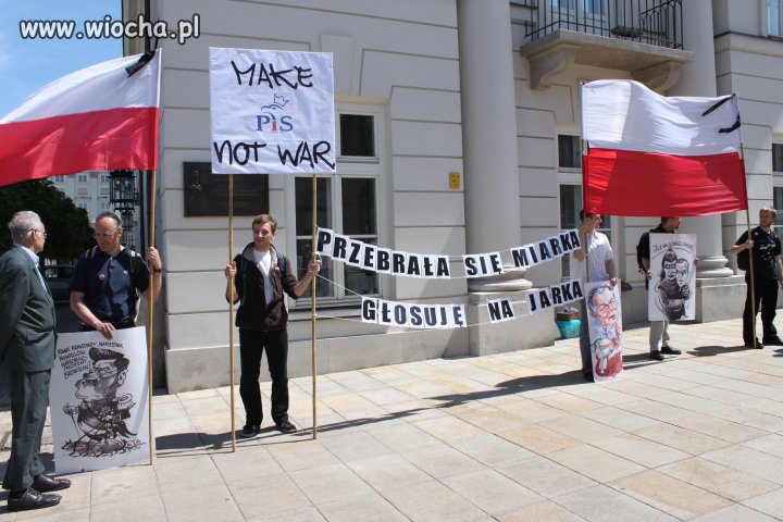 Głosuje na Jarka bo chce zgwałcić owczarka 
