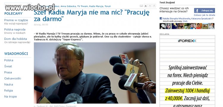 On naprawdę pracuje charytatywnie .