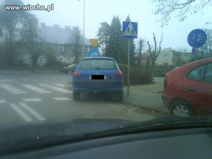 Mistrz parkowania...