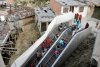 Ruchome schody w slumsach Medellin-Kolumbia