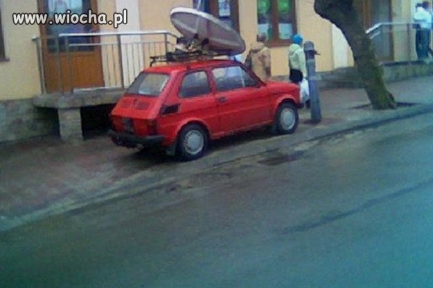 Nasz wóz satelitarny jest już na miejscu !