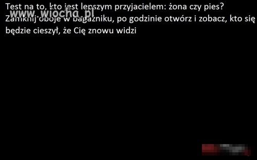 Test na przyjaciela