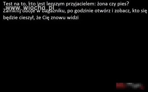 Test na przyjaciela