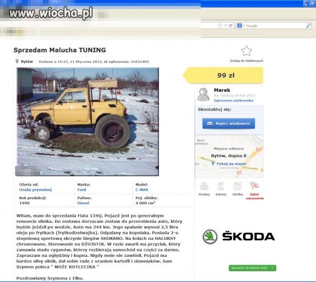 Maluch Najlepszy na Frytki 