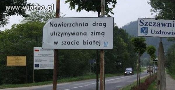 Tutaj zima nigdy nie zaskoczy drogowców