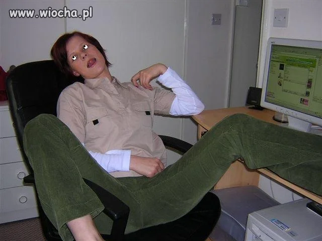 W pracy