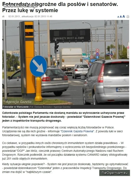Bo darmozjadom wolno wszystko!