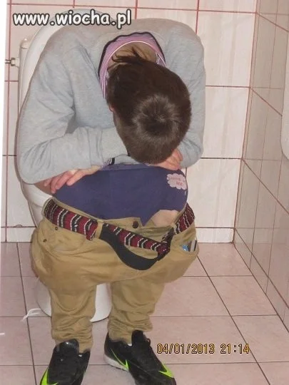 Dobry zgon na kiblu