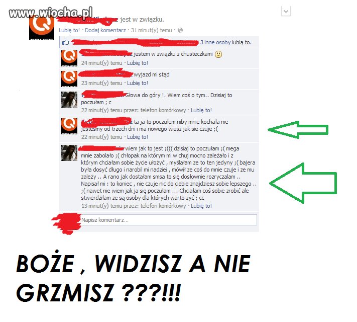 "wiesz jak ja się czuje ;(..."