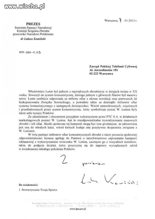 Zbrodniarz w reklamie...