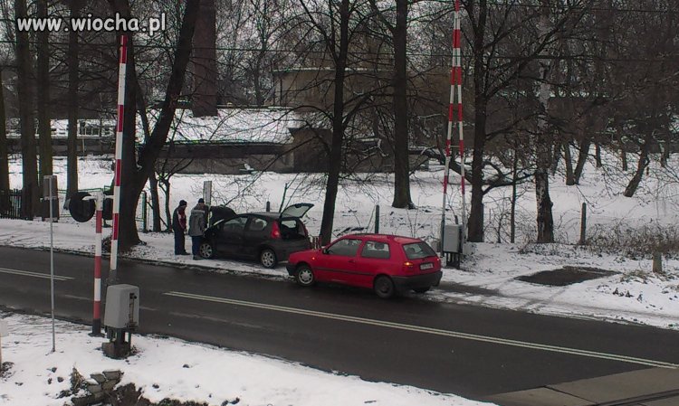 Zaparkował