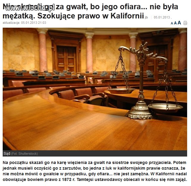 Nie jesteś mężatką- nie możesz być zgwałcona. 