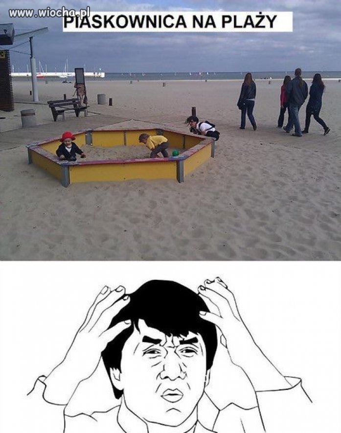 Po co kto robi piaskownicę na plaży??