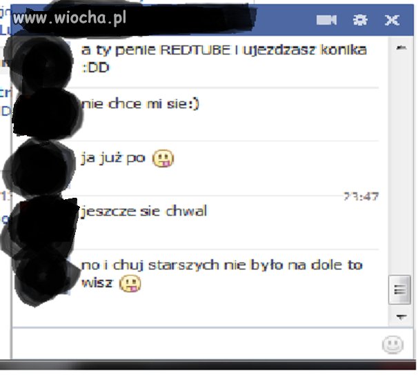 Chwalenie sie na fejsie