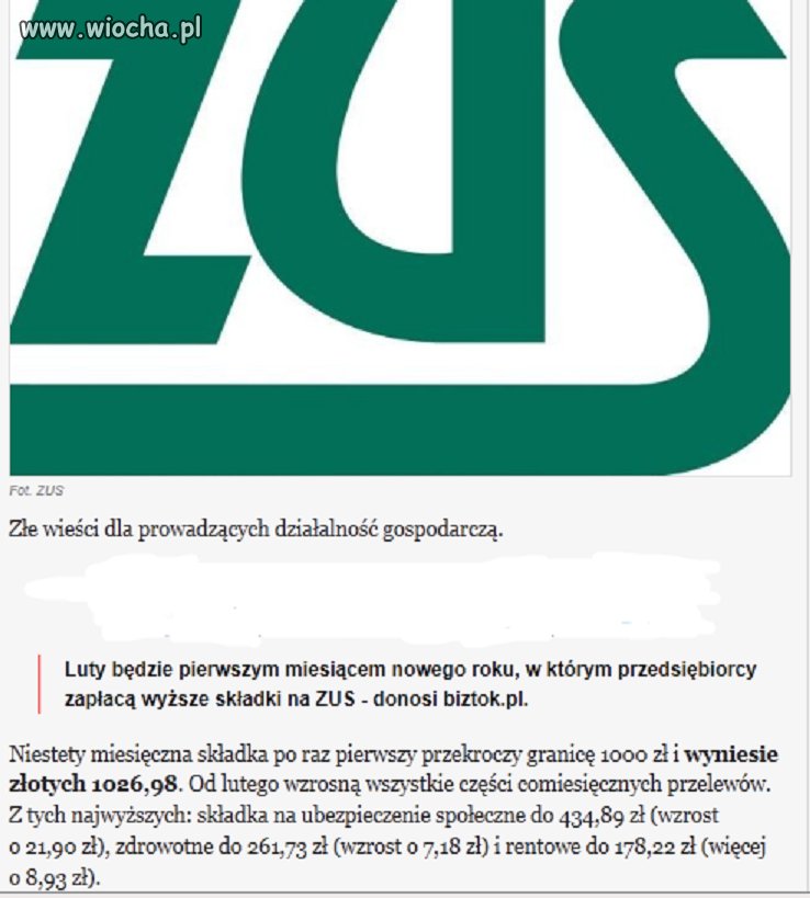 Tymczasem w raju nad Wisłą.