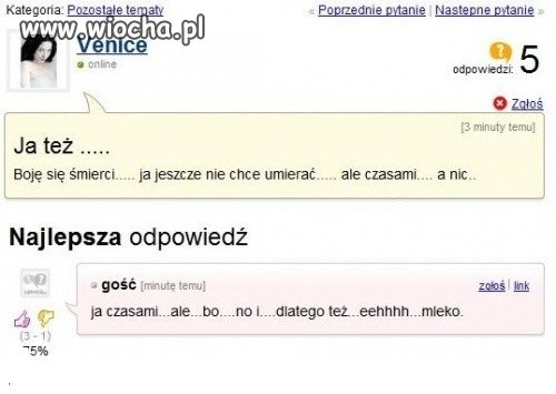 I się tu domyśl
