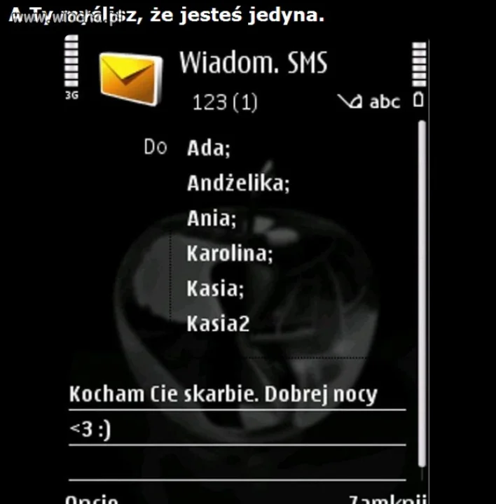 Niestety rzeczywistość...