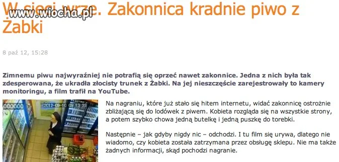 Do czego to już doszło...