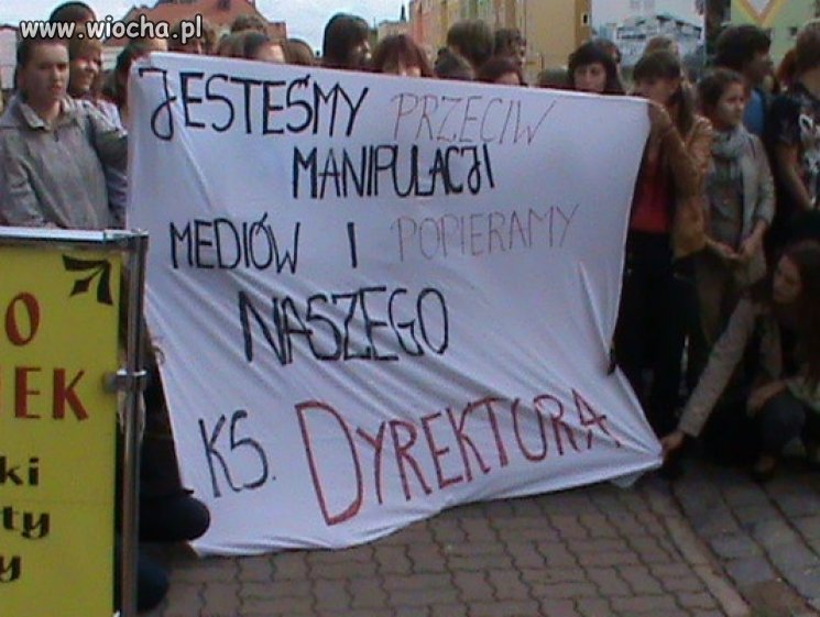 Zawsze jak się przyłapie dewianta to manipulacja 