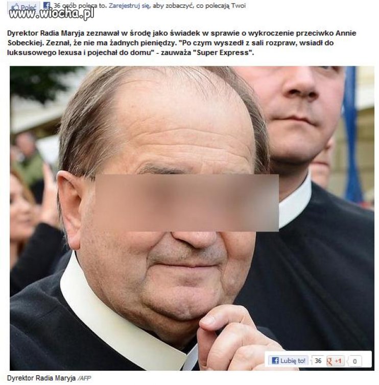 Kłamstwo to dla niego chleb powszedni ...