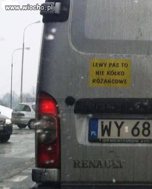 Co racja to nie grzech.