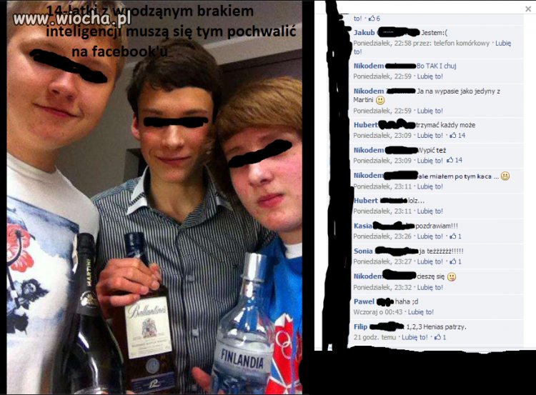 Dzieciaki chwalą się głupotą