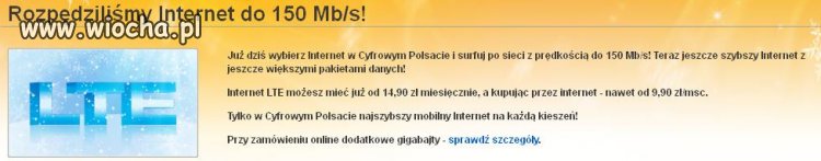 LTE internet za milion złotych miesięcznie